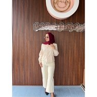 AVIVA PREMIUM POLKADOT BLOUSE