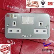 UMS 2213M Metal Clad Switch Socket Outlet