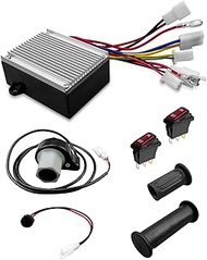 Qnbes 24V Controller and Throttle Fit for Razor E200 E300 Electric Scooter MX350 (V33+) SUV E300 (V1