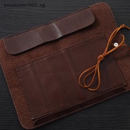 [ER] Tools Knives Roll Up Bag Carving Poet Knives Leather Bag Storage Organizer [SG]