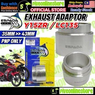 ESPADA Racing Adapter Exhaust Sensor 35MM PNP LC135 Y15 Y15ZR V1 V2 135 LC Head Exhaust Adaptor Bush