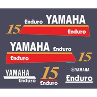 Stickers YAMAHA ENDURO 15hp