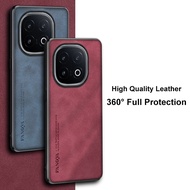 Casing For Vivo iQOO 13 12 Pro iQOO12Pro iQOO13 5G Sheepskin Leather Phone Case Lens Protection Fash