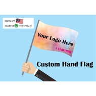 Custom print Hand flag/ Hand Flag Pole/ Hand Flag Stick/ Hand Wave Flag/ Hand Flag/ car flag custom/