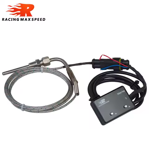 Car Waterproof Exhaust Temp Gauge Exhaust Gas Meter Digital With Sensor EXT Temperature Meter Turbo 