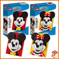 40456 & 40457 LEGO Brick Sketches - Mickey Mouse and Minnie Mouse