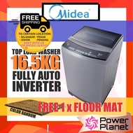 [FREE SHIPPING & GIFT] Midea 16.5KG Washer MFW-1655CV Top Load Fully Auto Inverter Washing Machine M