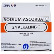 24 Alkaline C 100 capsules Non Acidic Anti Aging Immune System Booster Anti Oxidant