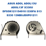 ASUS ADOL ADOL13U ADOL13F X330U DFS5K121154910 I330FA S13 S330 S330U 13NB0JD0P01211 LAPTOP CPU FAN