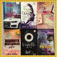 NOVEL MELAYU MAYA IRIS NOVEL CINTA SUCI SUCI HIDAYAT VIGNETTE SYUD CICI AIDA BELLA ACIK LANA LYNN SA