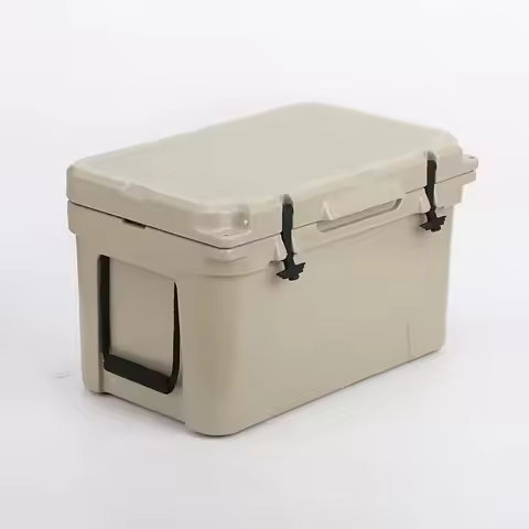 Rotomolded Solar Panel Eco-Friendly Modern Cooler Box 45QT Insulated Ice Chest