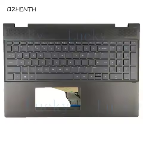 f Used for HP Spectre X360 15-CH Palmrest Upper Case with Backlit Keyboard L15588-001