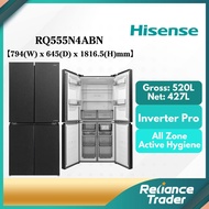 Hisense 520L Inverter Pro 4 Door Refrigerator RQ555N4ABN