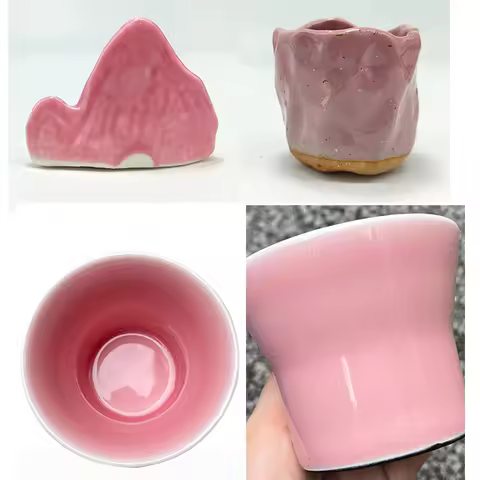 500g Pottery Glaze Monochrome Glaze Powder Purple Color Glaze Medium Temperature Electric Kiln Ceram