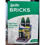 Family Mart Sprite Bricks - Build Your Refreshing World – 213 PCS ( Family Mart Limited Edition )