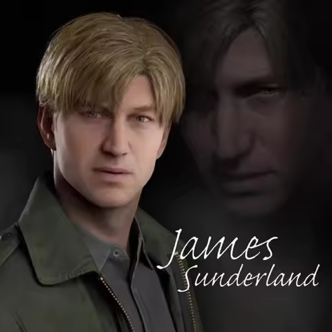 Silenthill 2 James Sunderland Hair Cosplay Headwear Short Brown Styling Comic Wig
