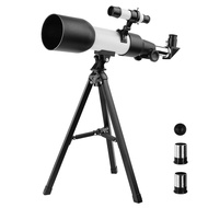 Astronomical Refracting Telescope Monocular Outdoor Travel Spotting Scope with Tripod for Kids Begin