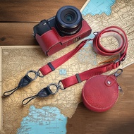 Suitable for Sony A6400/6300/6100/6000 Protective Case zve10 Leather Case A6700 Camera Bag ZVE10 Sec