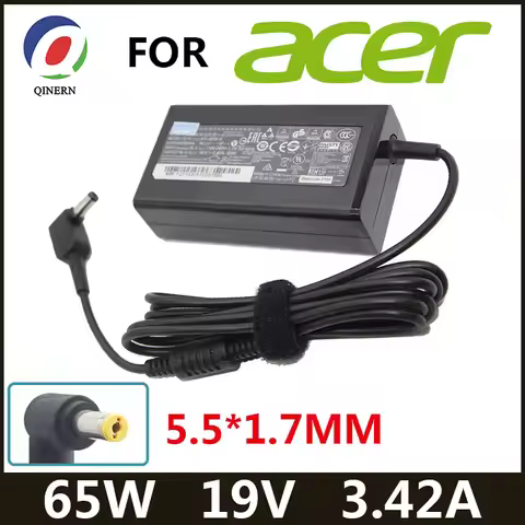 19V 3.42A 5.5*1.7MM 65W Adapter Charger for Acer Aspire 5315 5630 5735 5920 5535 5738 6920 7520 PA-1