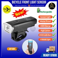 Bicycle Sensor Front Light Bike Cycling Front Light