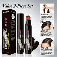 MLSMILE Dual-Color Value Set, 2Pcs – Root Touch-Up Pen, Instant Grey Coverage, Temporary Dye Stick –