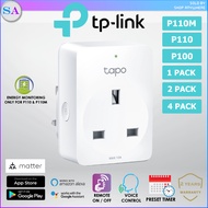 TP-Link Tapo P100 P110 P110M Mini Smart WiFi Socket Plug Support Remote Voice Control Schedule Googl