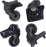 TarppedRock Replacement Luggage Wheels for Suitcases Repair, Set of 4, Luggage Spinner Wheel Replace