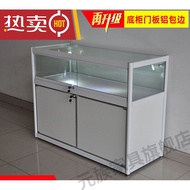 Get 7% coupon+gift】nboOrnament Counter Jewelry Glass Showcase Drug Display Cabinet Jewelry Counter M