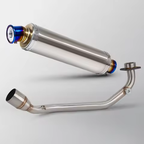 SMAX155 Exhaust System For Yamaha Force155 SMAX/Force 155 Motorcycle Exhausts Pipe Kit Scooter Manif