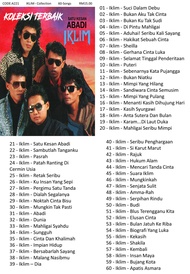 Usb Pendrive Siap Lagu Malay Melayu Iklim Album Song A221