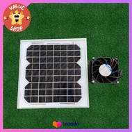 พัดลมระบายอากาศร้อนระบบโซล่าเซล ขนาด 5W solacell Active AirFlow system