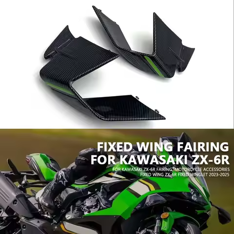 Motorcycle Accessories FOR Kawasaki zx-6r ZX6R NEW Fairing Fixed Wing zx-6r Fixed Winglet ZX-6R zx6r
