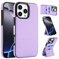 Card Case For iPhone Mobile Phone Case Cards Slot Case Leather Cover With Card holder Casing Cases F