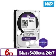 [ASU小舖] WD60PURZ 紫標 6TB 3.5吋監控系統硬碟 