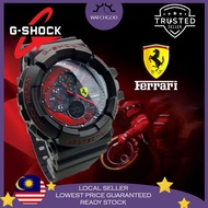 [Malaysia 2 Years Warranty] Casio G-Shock Ferrari Digital Sports LED Gshock G Shock Men Watch Jam Ta