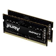 新風尚潮流【KF432S20IBK2/64】 金士頓 32GB x2 DDR4-3200 筆記型 記憶體 IMPACT