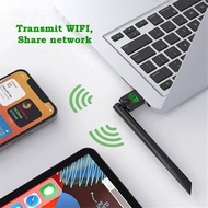 150Mbps 免驅動 USB 無線網卡 WiFi 接收器 桌上型/手提電腦適用 150Mbps USB WiFi Adapter Drive-Free Wireless Network Dongle