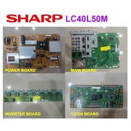 SHARP LCD TV LC40L50M LC-40L50M 40L50M Power Board DPS-199EP RDNCA400WJQZ Main Board QPWBXF458WJN3 I