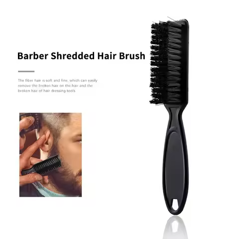 Men's beard brush, hair clipper cleaning brush, beard brush, hair styling brush Special for real hai