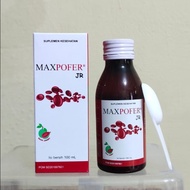 Maxpofer Jr Syrup 100 mL / Maxpofer Jr Syrup Suplemen Kesehatan Anak