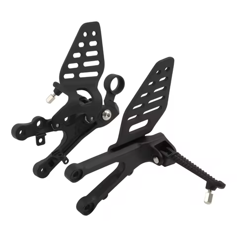 Motorcycle Front Driver Footpegs Footrest Bracket For Yamaha YZF R6 YZFR6 2006-2025