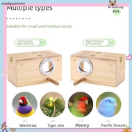 Pet Wood Parakeet Budgie Cockatiel Breeding Nesting Bird Avery Cage Box ZG