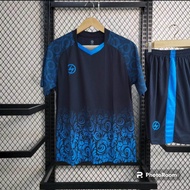 Jersey Futsal pria wanita  keren motif Batik warna pink Terbaru Baju Bola cowok Dewasa set kaos futs