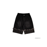 HXH Camo Ripped Jorts (Black)