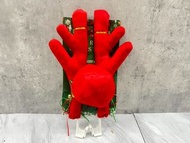 汽車用 聖誕節 鹿角裝飾 聖誕裝飾 車頭鹿角 汽車鹿角 紅色