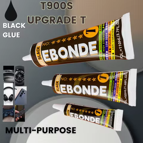 15ML 50ML 110ML T900S Upgrade EBONDE T Black Low Corrosion Contact Adhesive Acrylic Friendly Phone F