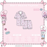 ชุดนอน Leilalynn ลายลิขสิทธิ์แท้ Esther Bunny (SETชุดนอนแขนสั้นและขาสั้น)