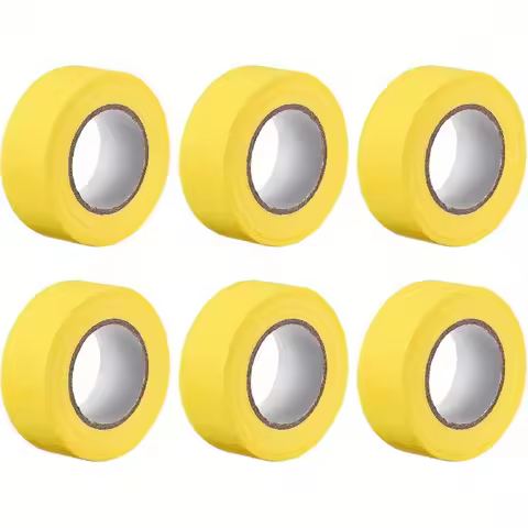 YITAPE Car Spray Paint Masking Tape 24mm*25m Yellow Automotive Refinish Adhesive Tape for Touch-Up R