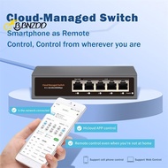 [BBNZDD] Hi-S21-5G Cloud Managed Ethernet ,WEB/APP Cloud Managed Gigabit Ethernet Network 5 Port 100