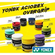 คลังสินค้าพร้อมจับ Yonex Overgrip AC102EX Super Grap ผ้าพันด้ามจับแบดมินตัน YY ไม้แบดมินตัน Overgrip 60ชิ้น